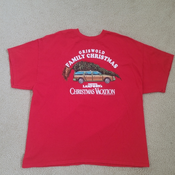 Gildan Men's Tee/ Griswold family Christmas/ Size 2xl/ Excellent condition! - Picture 1 of 3